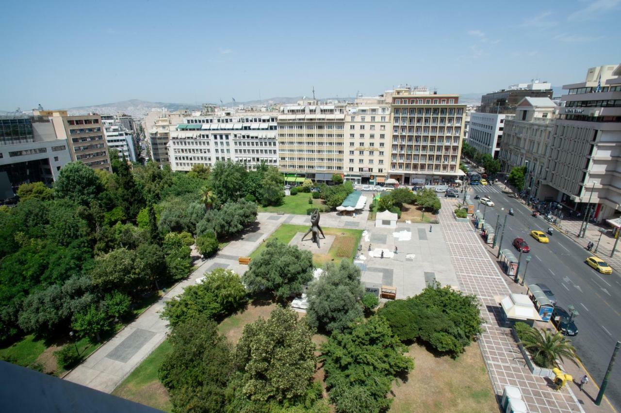Athens Center Panoramic Flats Leilighet Eksteriør bilde
